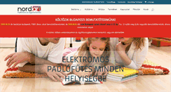 Desktop Screenshot of elektromospadlofutes.hu